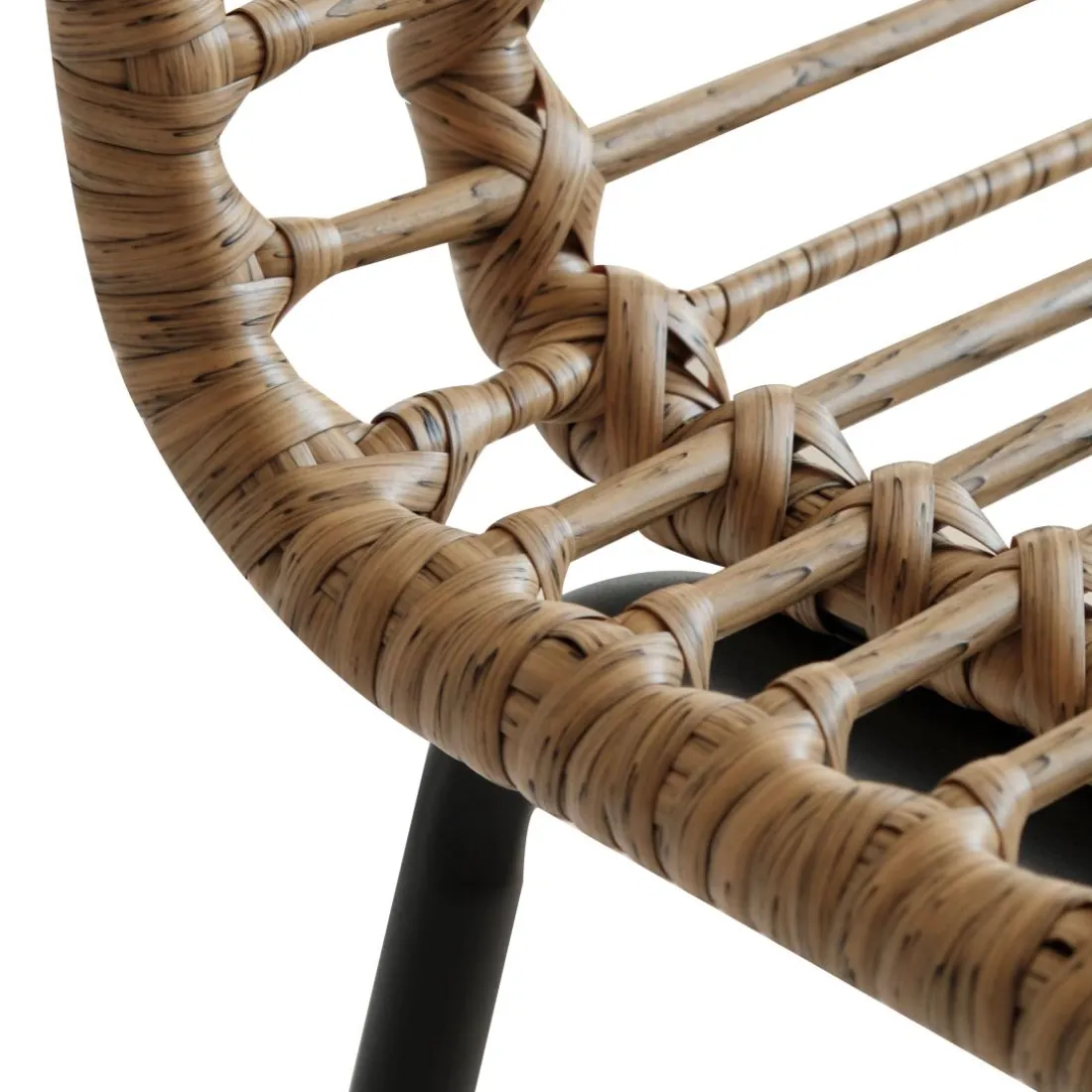 Le tabouret BANGKOK design moderne et son élégant alliage de matières