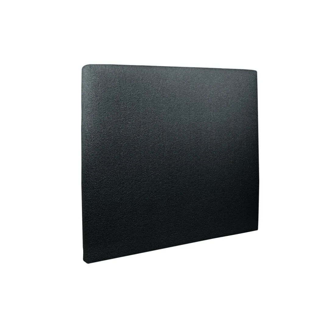 Lit coffre avec tête de lit tapissier Bouclette Noir