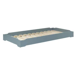 Lit empilable en pin massif 90 x 190 mousse