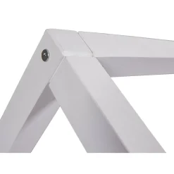 Lit FUNKY HOUSEBED 90x200cm blanc sanc sommier