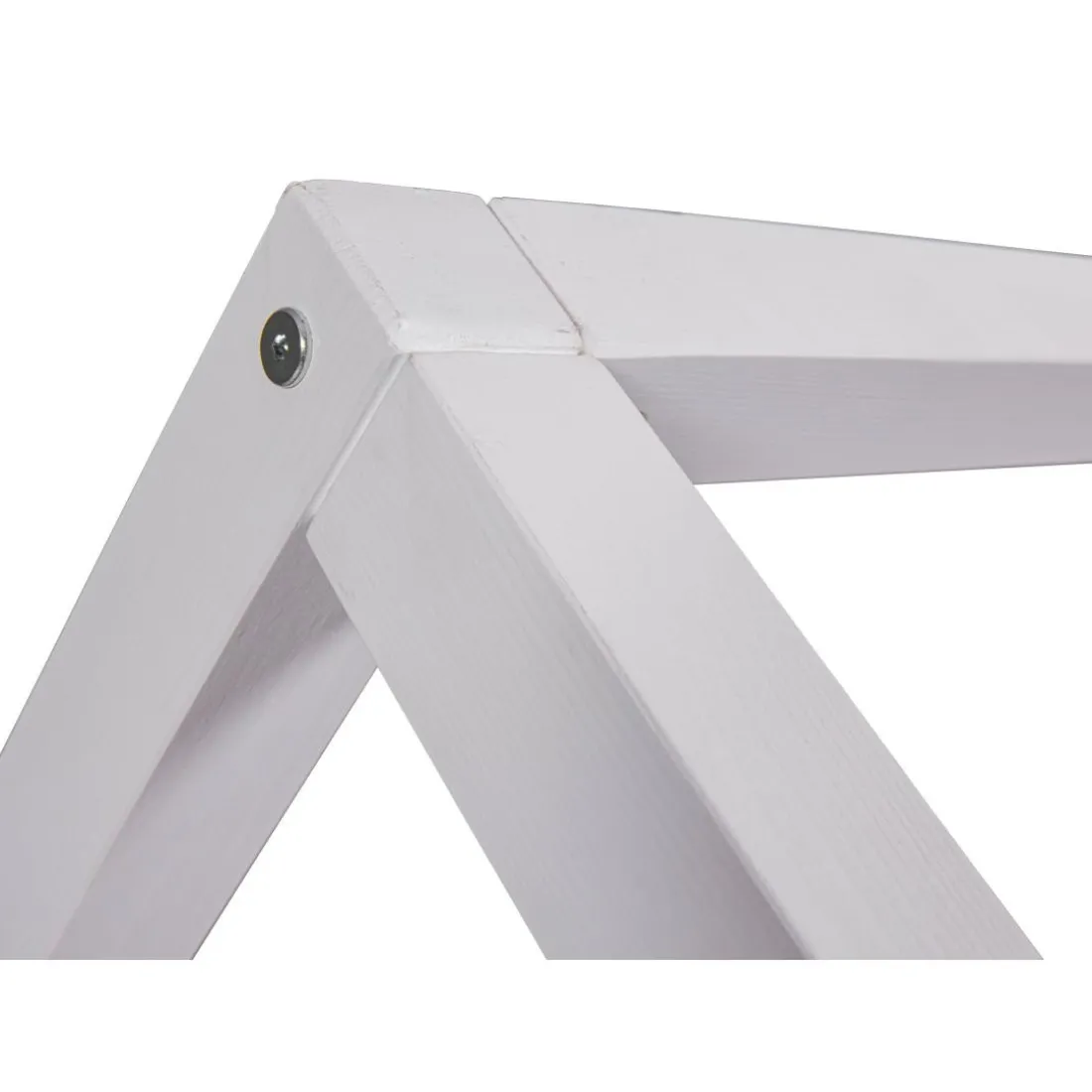 Lit FUNKY HOUSEBED 90x200cm blanc sanc sommier