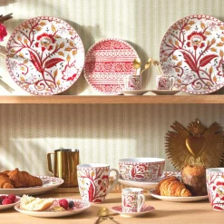 Lot de 4 assiettes vintage 27 cm MARICA