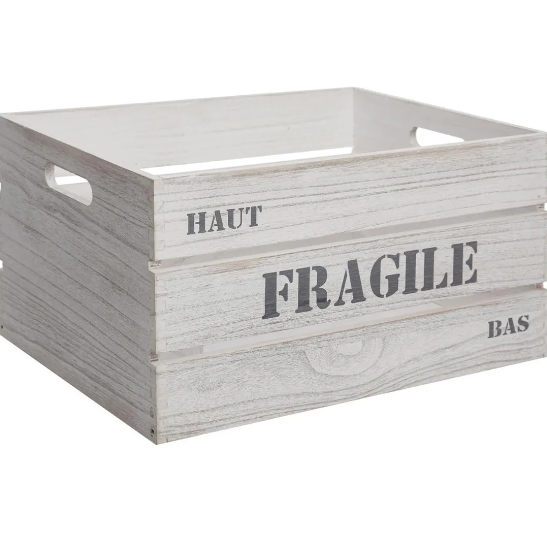 Lot de 6 cagettes en bois