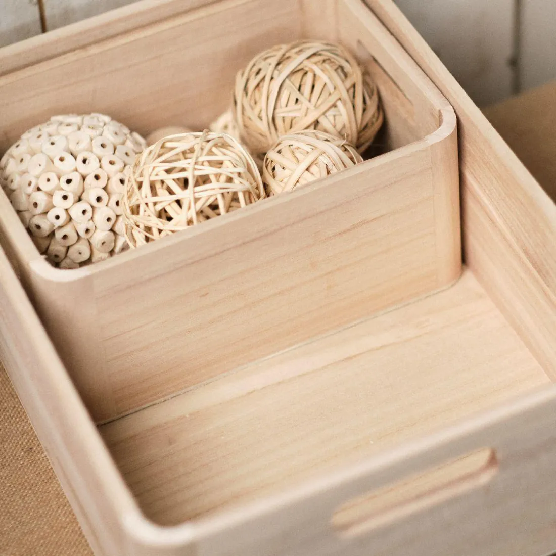 Lot de 3 caisses INDIES