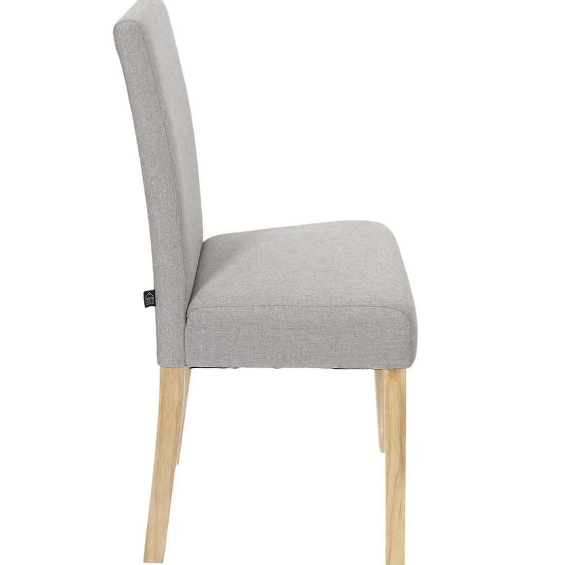 Lot de 2 Chaises Lena Gris Clair