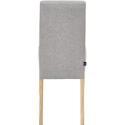 Lot de 2 Chaises Lena Gris Clair