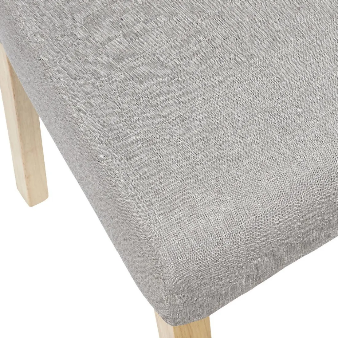 Lot de 2 Chaises Lena Gris Clair