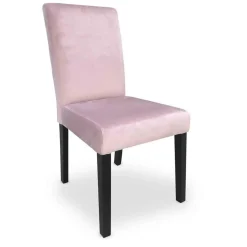 Lot De 2 Chaises SHALIMAN Velours Rose