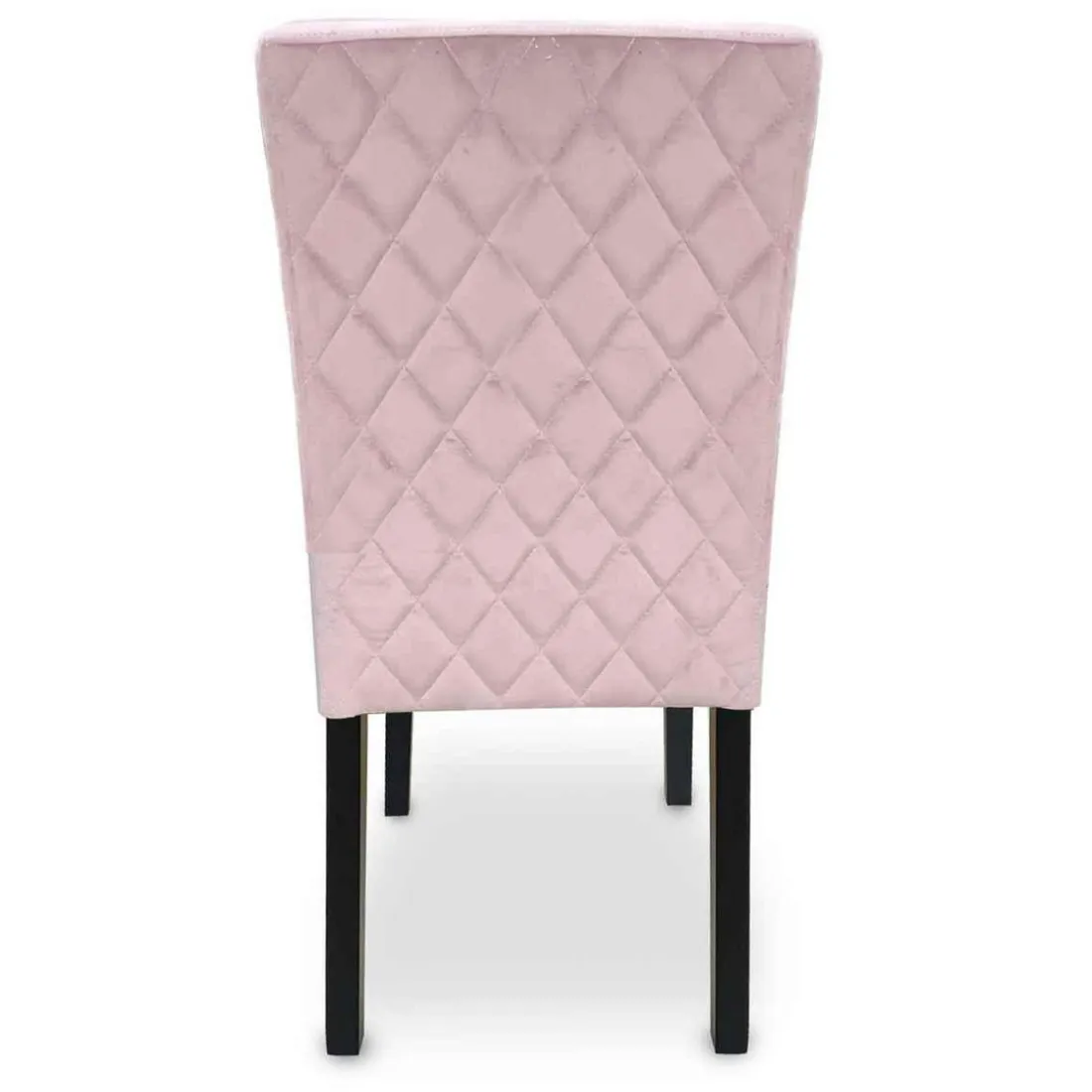 Lot De 2 Chaises SHALIMAN Velours Rose