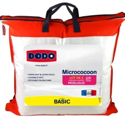 Lot de 2 Oreillers Moelleux Micrococoon