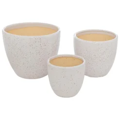 Lot de 3 pots