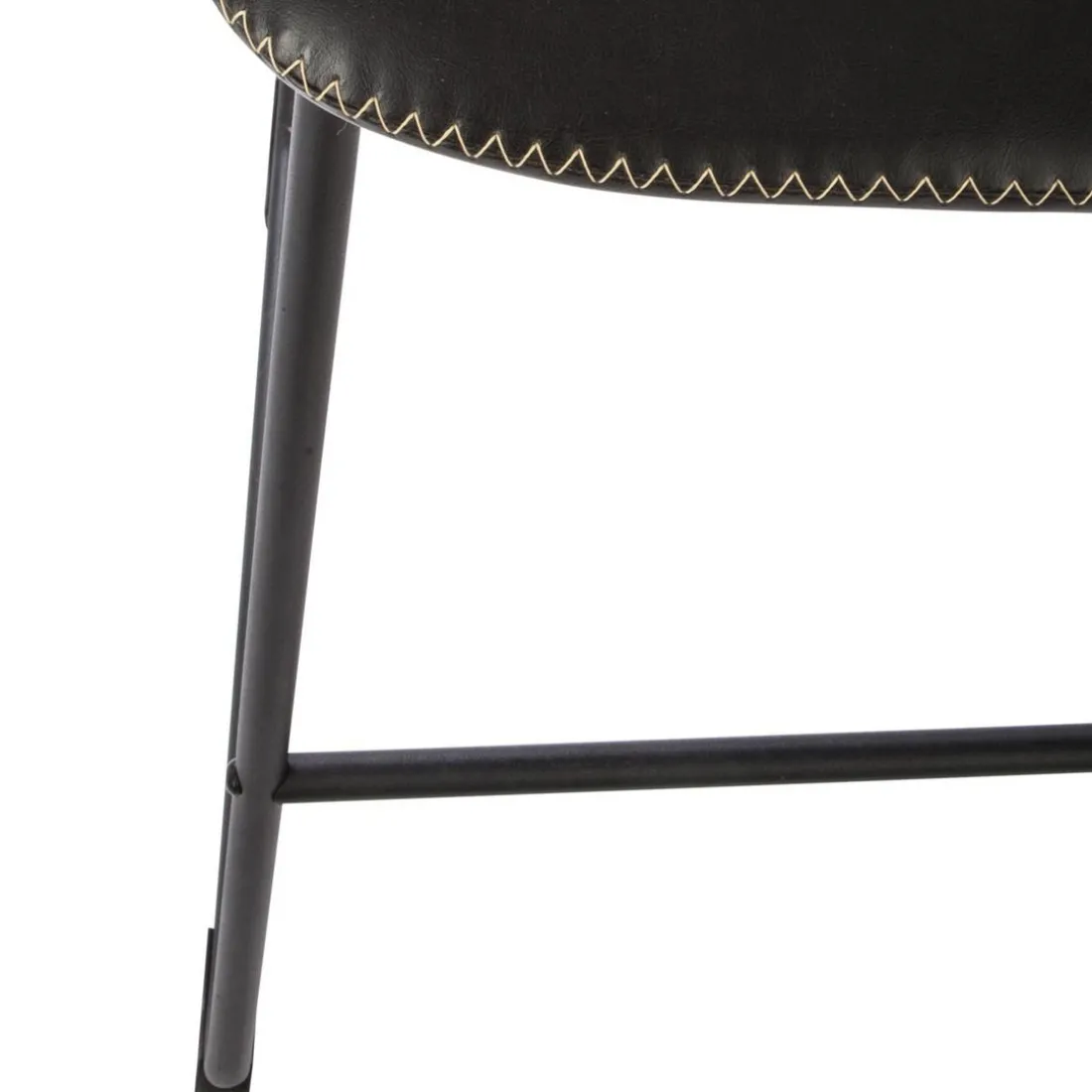 lot de 2 Tabouret de bar noir