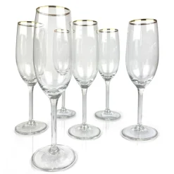 Lot de 6 verres à eau LUXOR