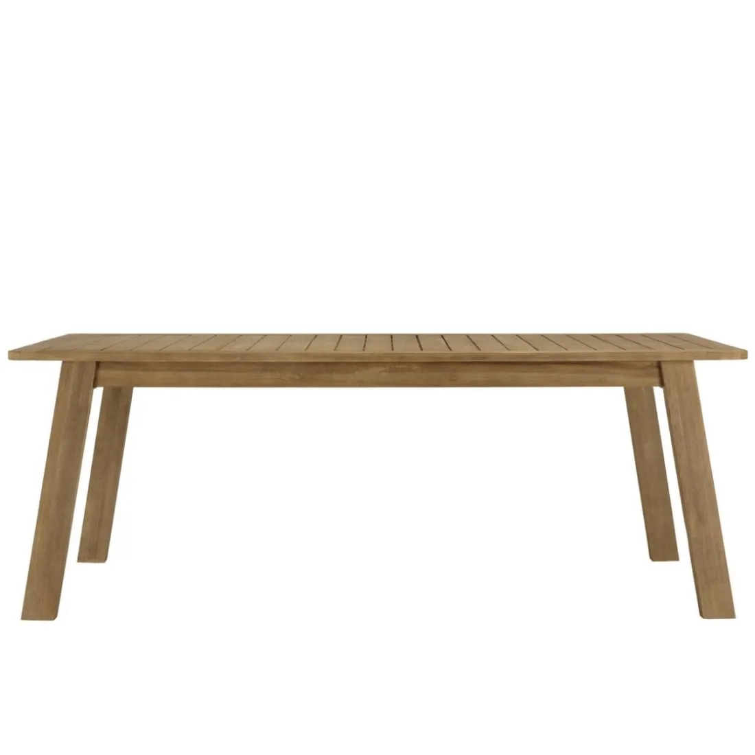 Lot n°3 Salon de jardin acacia beige 6 personnes CELESTIN