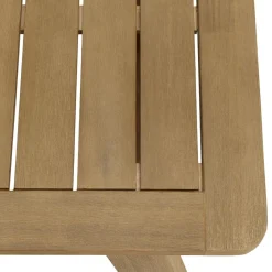 Lot n°4 Salon de jardin acacia vert sapin 6 personnes CELESTIN