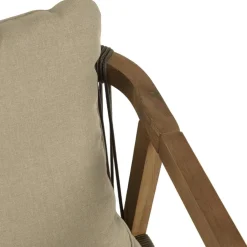 Lot n°4 Salon de jardin acacia vert sapin 6 personnes CELESTIN