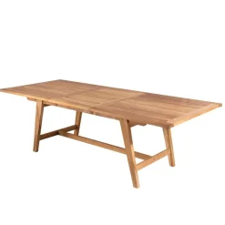 Lot n°151 Salon de jardin en teck 8/10 personnes FUN