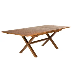 Lot n°115 Salon de jardin en teck huilé 8/10 personnes MAEVA