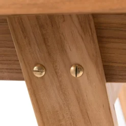 Lot n°149 Salon de jardin en teck 8/10 personnes FUN