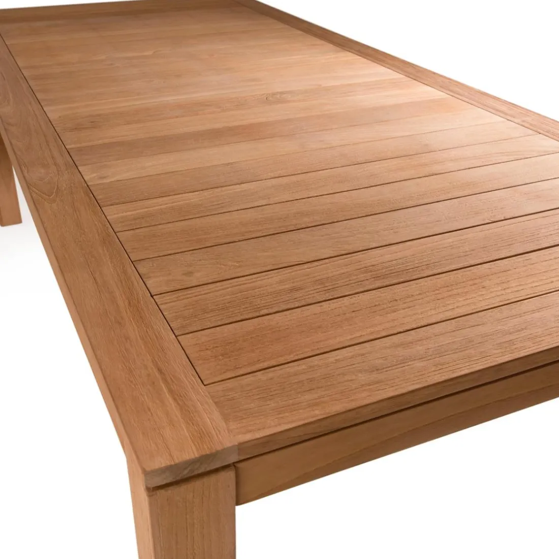 Lot n°167 Salon de jardin en teck et textilène 8/10 personnes