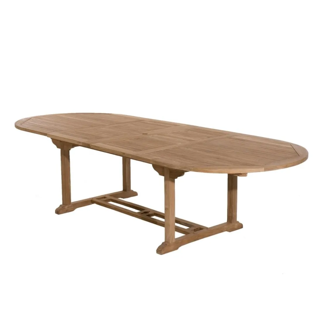 Lot n°158 Salon de jardin en teck et textilène 10/12 personnes