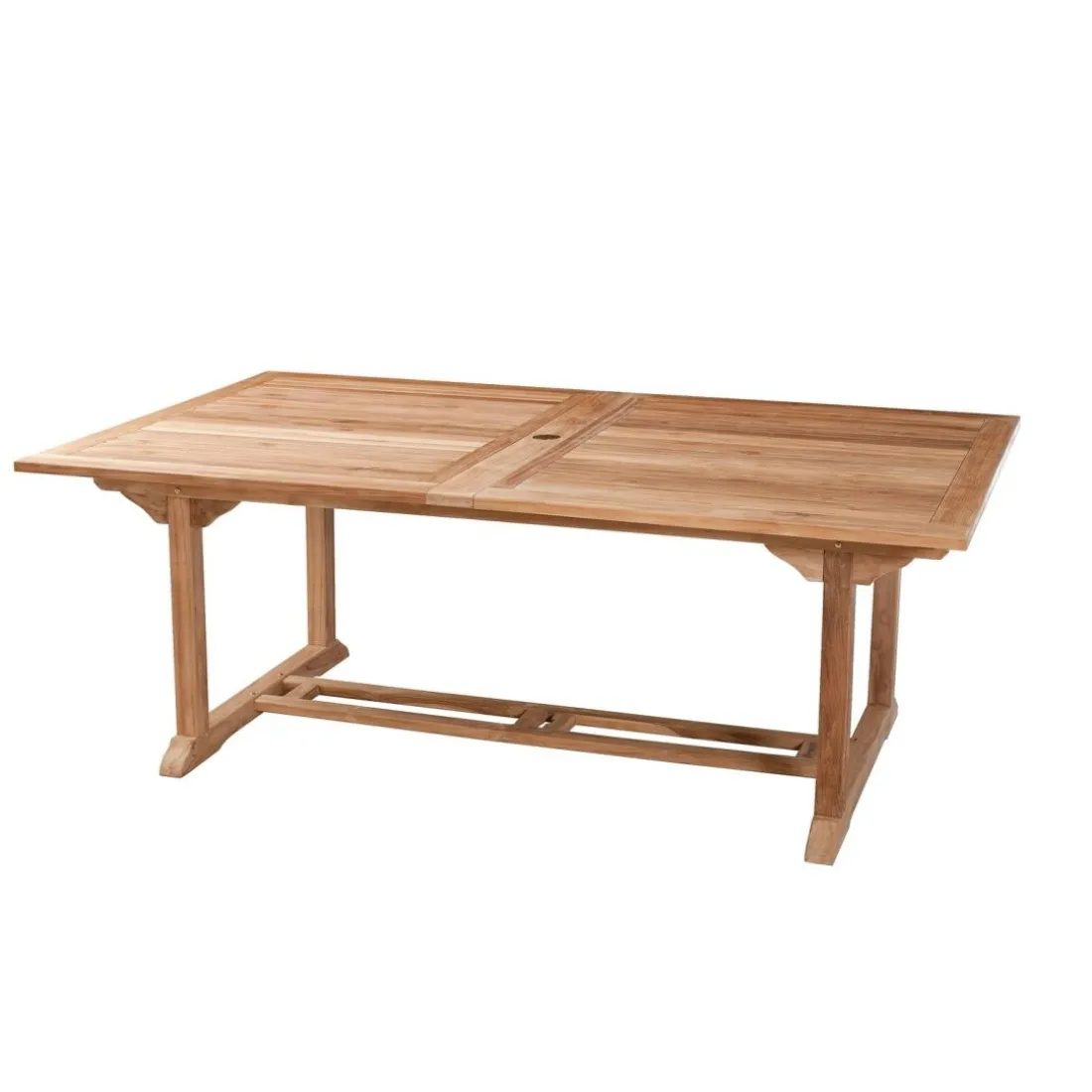 Lot n°160 Salon de jardin en teck et textilène 10/12 personnes