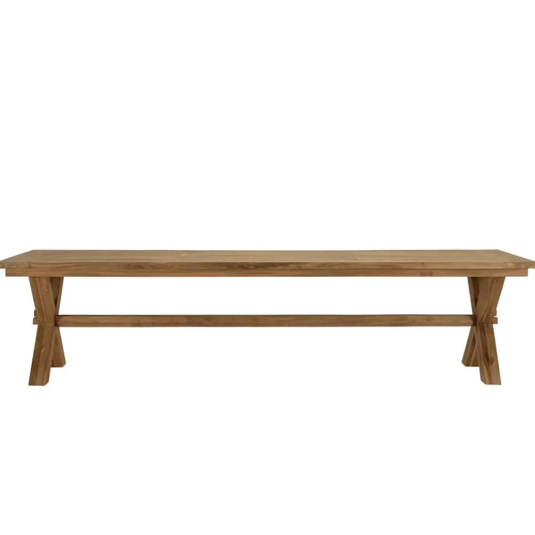 Lot n°10 Salon de jardin teck recyclé rotin synthétique 8 à 10 personnes VALERIA