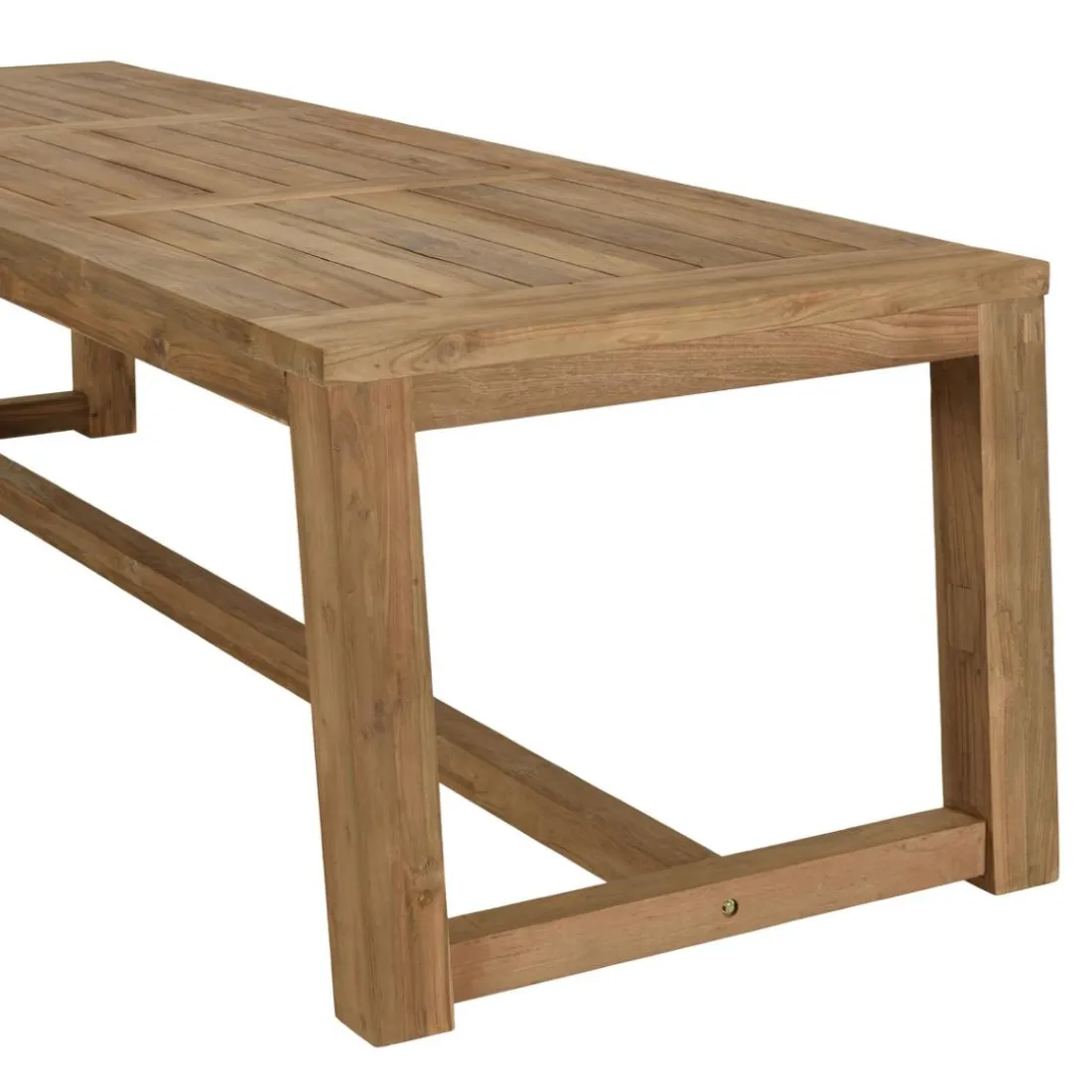 Lot n°5 Salon de jardin teck recyclé et teck 8/10 personnes KALLY