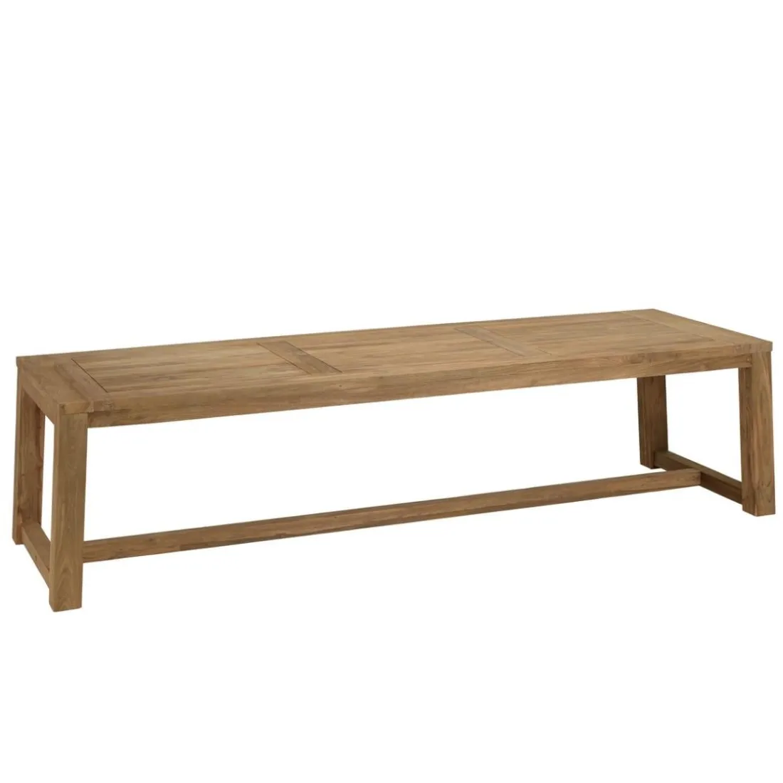 Lot n°6 Salon de jardin teck recyclé rotin synthétique 8/10 personnes KALLY