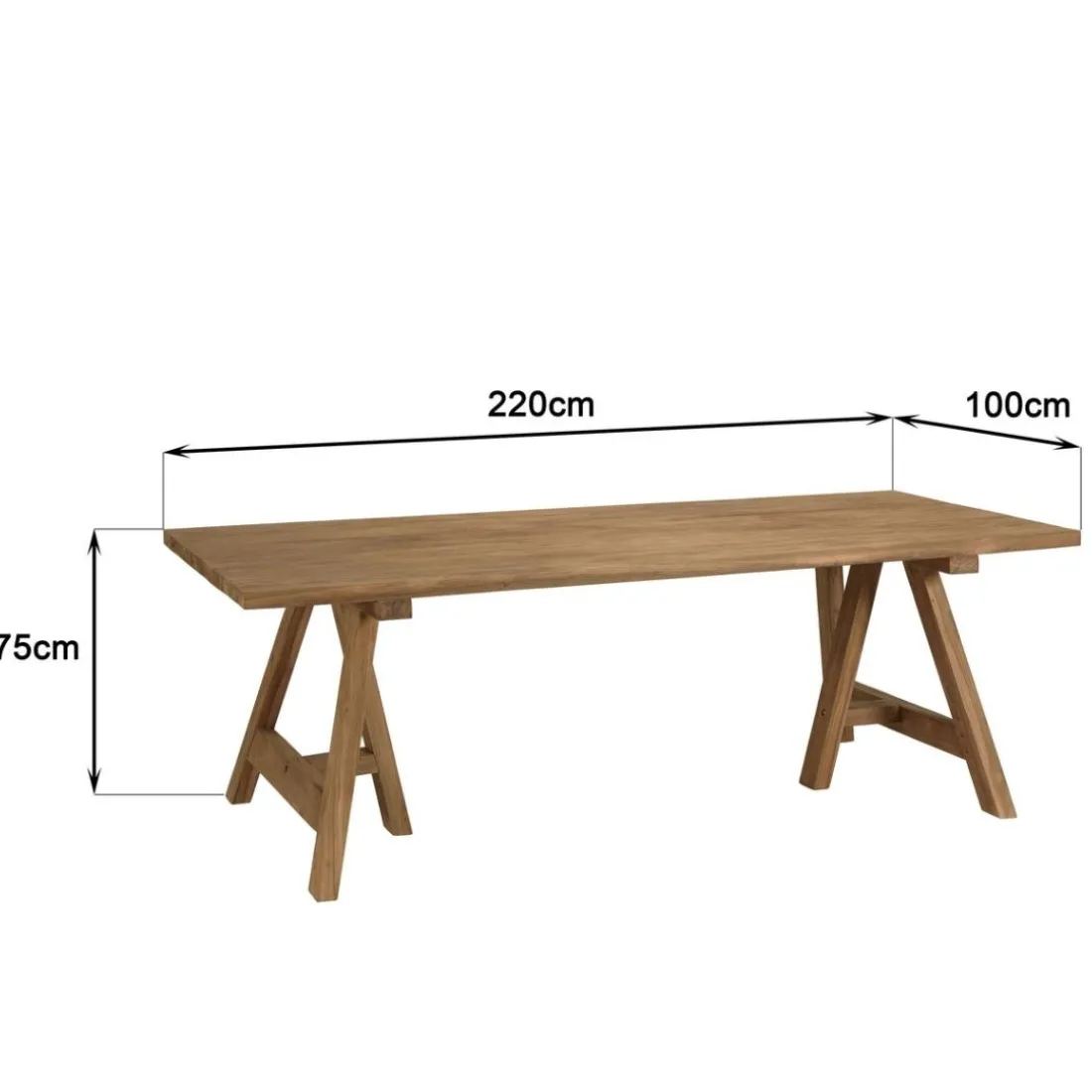 Lot n°17 Salon de jardin teck recyclé rotin synthétique 6 personnes VALERIA