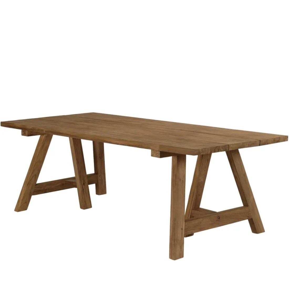 Lot n°23 Salon de jardin teck recyclé et rotin synthétique KALLY