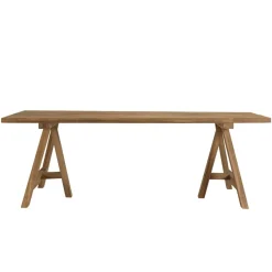 Lot n°23 Salon de jardin teck recyclé et rotin synthétique KALLY