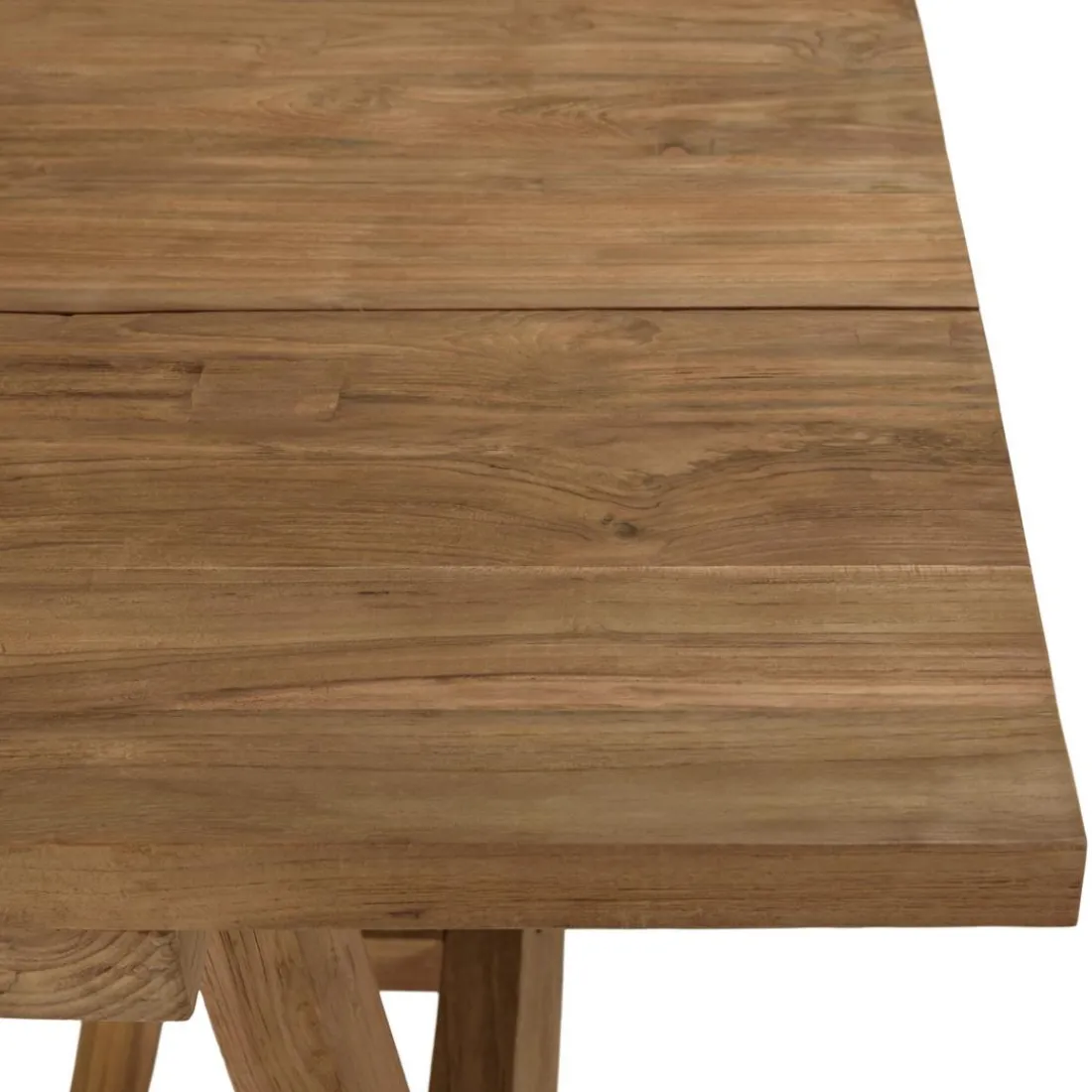 Lot n°23 Salon de jardin teck recyclé et rotin synthétique KALLY