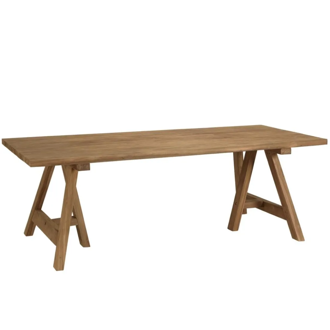 Lot n°23 Salon de jardin teck recyclé et rotin synthétique KALLY