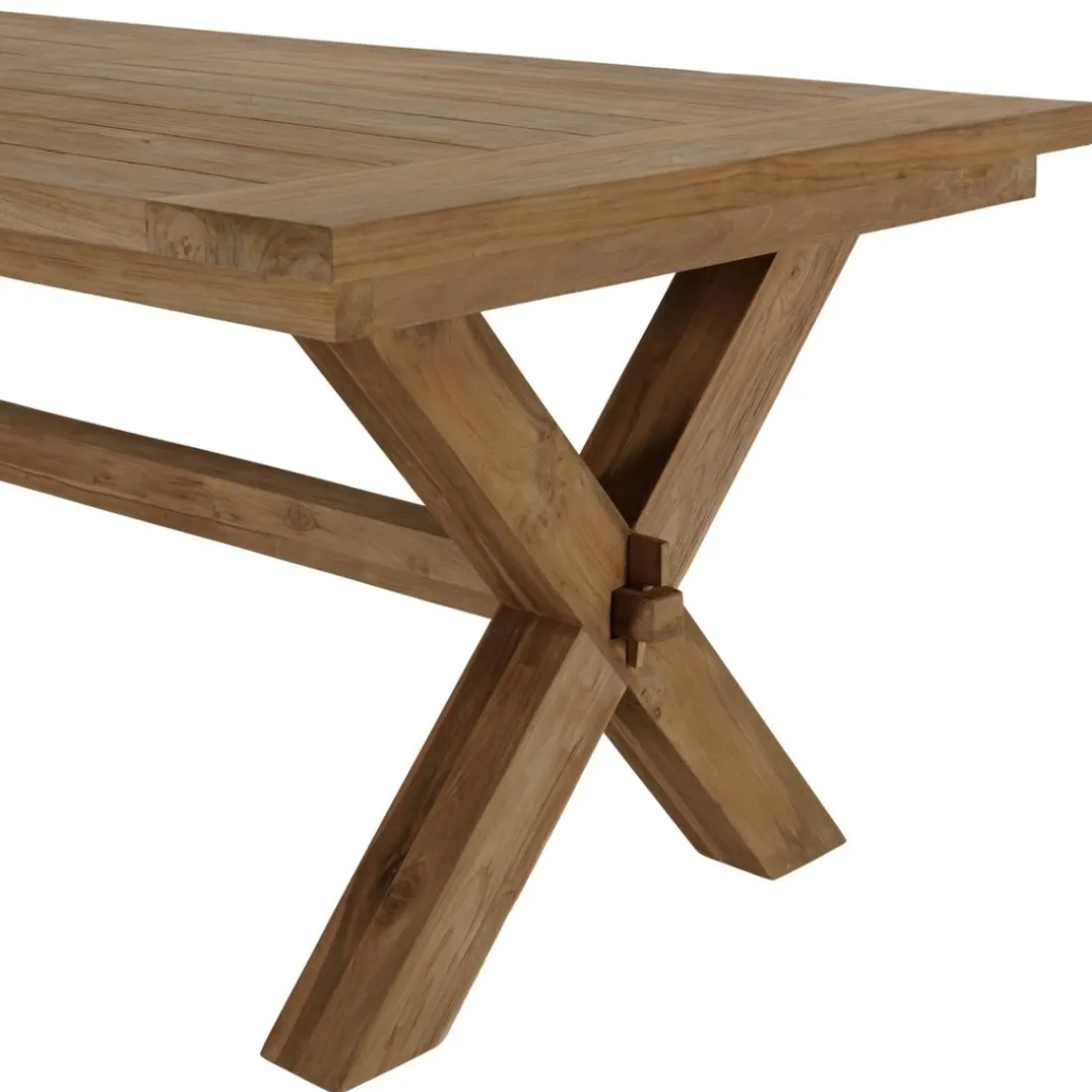 Lot n°9 Salon de jardin teck recyclé rotin synthétique 8 à 10 personnes VALERIA