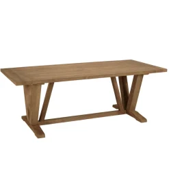 Lot n°20 Salon de jardin teck recyclé et rotin synthétique KALLY