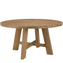 Lot n°32 Salon de jardin teck recyclé rotin synthétique 6 personnes VALERIA