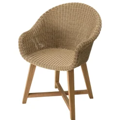 Lot n°17 Salon de jardin teck recyclé et rotin synthétique KALLY