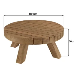 Lot n°34 Salon de jardin teck recyclé rotin synthétique 2 personnes VALERIA