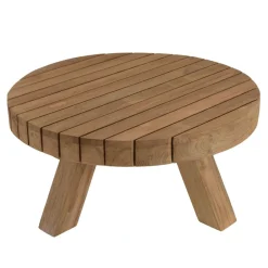 Lot n°34 Salon de jardin teck recyclé rotin synthétique 2 personnes VALERIA