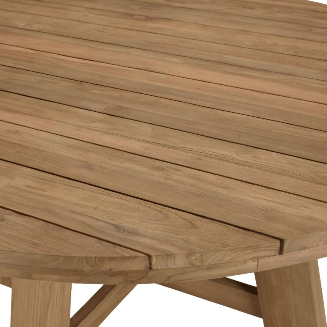 Lot n°23 Salon de jardin teck recyclé rotin synthétique 4 personnes VALERIA