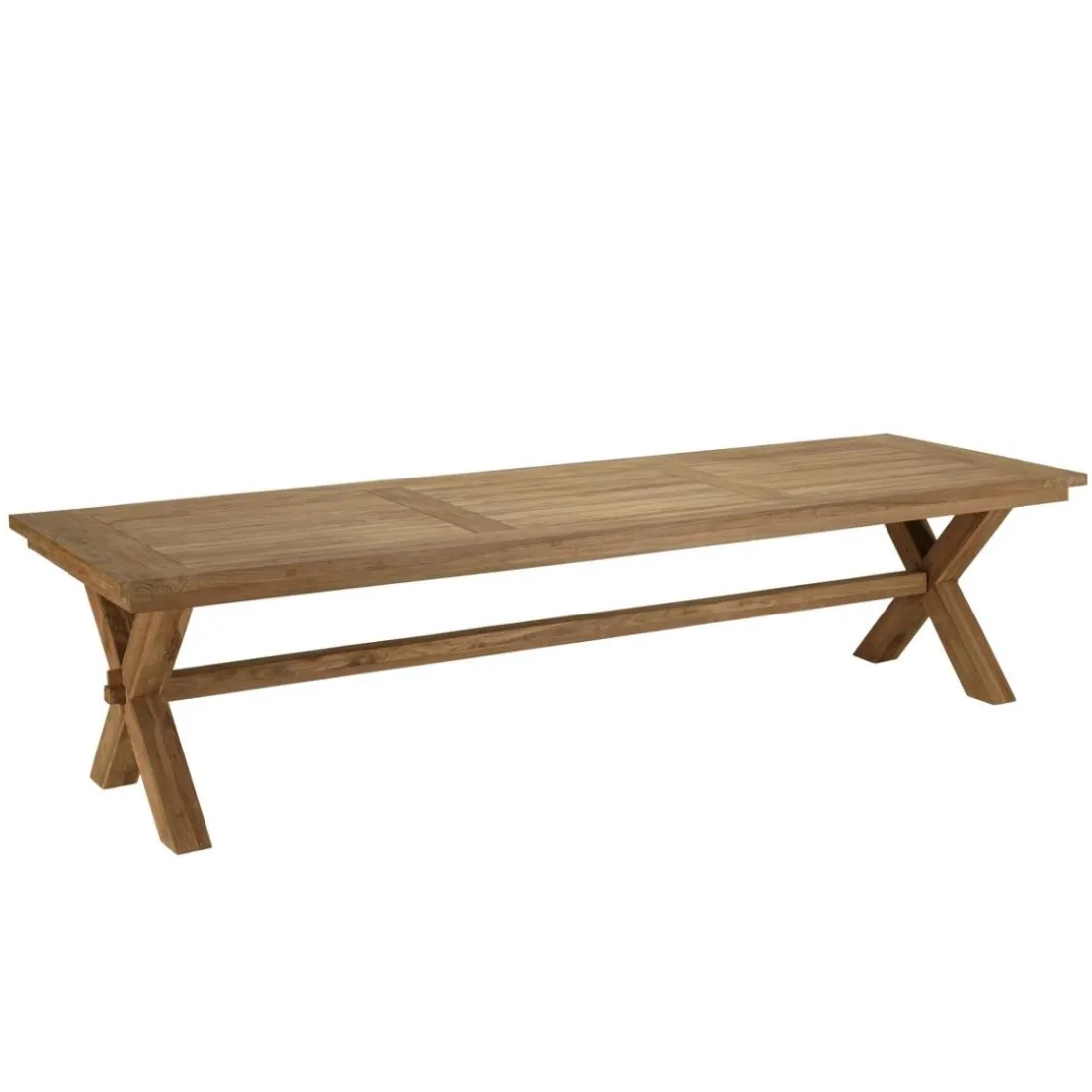 Lot n°11 Salon de jardin teck recyclé rotin synthétique 8/10 personnes KALLY