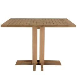 Lot n°25 Salon de jardin teck recyclé et rotin synthétique KALLY