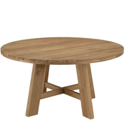 Lot n°24 Salon de jardin teck recyclé rotin synthétique 6 personnes VALERIA