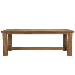 Lot n°12 Salon de jardin teck recyclé rotin synthétique 6 à 8 personnes VALERIA