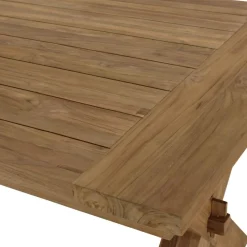 Lot n°7 Salon de jardin teck recyclé rotin synthétique 8 à 10 personnes VALERIA