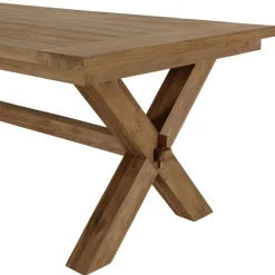 Lot n°7 Salon de jardin teck recyclé rotin synthétique 8 à 10 personnes VALERIA