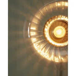 Luminaire de Plafond en Verre Brussells Rond Transparent