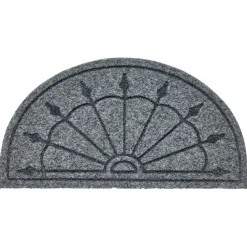 LUNAGRI TAPIS DEMI LUNE GRIS 40*75cm