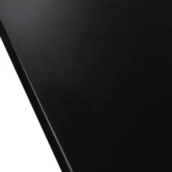 Mange-debout ou Table haute 'MINERVA' en bois et métal noir